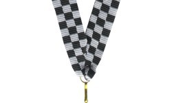 Medal ribbon V2 Checkered 2 cm