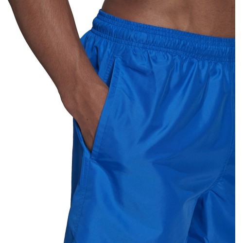 Adidas Men's Shorts Solid CLX SH SL Blue GQ1082