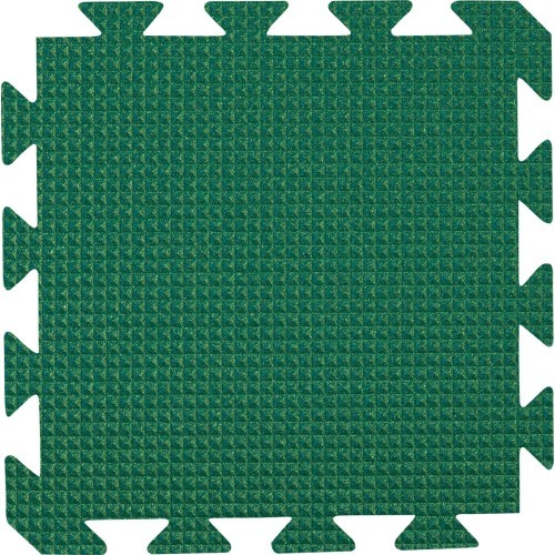 Foam Carpet Yate, 29x29x1,2 cm - Light/Dark Green