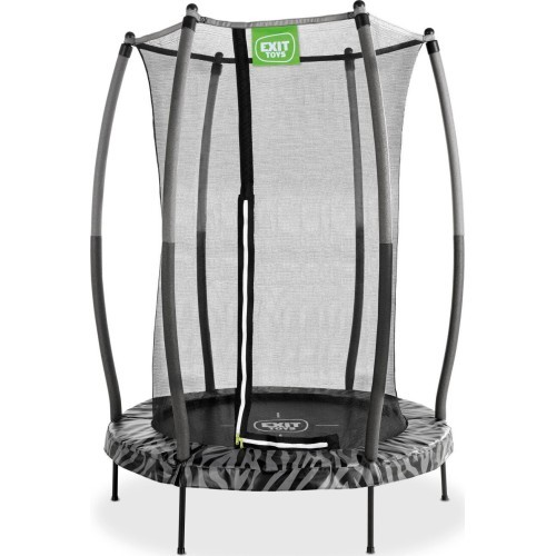 EXIT Tiggy junior trampoline with safety ø140cm - black/grey