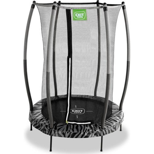 EXIT Tiggy junior trampoline with safety ø140cm - black/grey