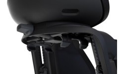 Заднее детское велокресло Thule Yepp Nexxt Maxi Obsidian, крепление на багажник
