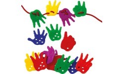 Lacing hands