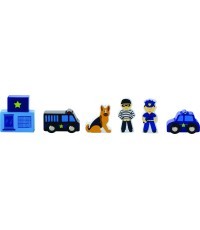Koka konstruktors “Policija”