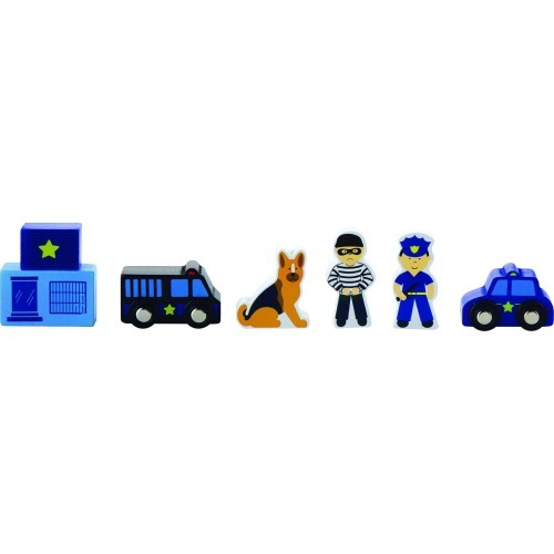 Koka konstruktors “Policija”