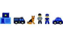 Koka konstruktors “Policija”