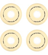 BALTS KOMPLEKTS 76 MM Komplekts: 4 riteņi Spokey Freespo skrituļslidām