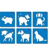 Trafaretai- Fermos Gyventojai 6 vnt.