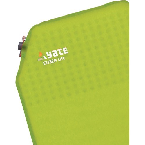 Самонадувающийся коврик Yate Extreme Lite, 38 мм – зелёный/серый