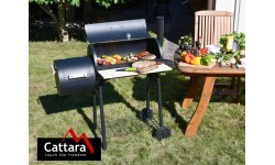 Угольный гриль с коптильней Cattara Smokie