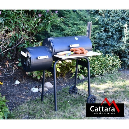 Ogļu grils ar kūpinātavu Cattara Smokie