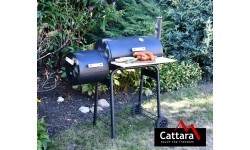Угольный гриль с коптильней Cattara Smokie