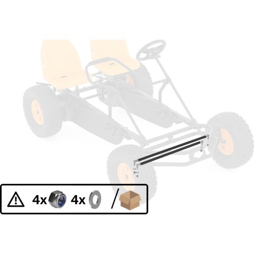 Duo Coaster stūres stieņu komplekts