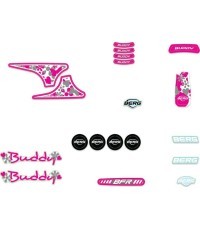 Buddy 2.0 набор наклеек, белый