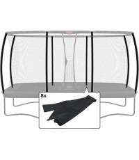 Ultim Safety Net DLX XL drošības tīkla stabu uzmavas (8 gab.)