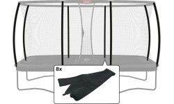 Ultim Safety Net DLX XL drošības tīkla stabu uzmavas (8 gab.)