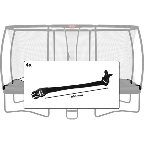 Aizsargtīkla sprādze Ultim Safety Net DLX XL (900 mm) (4 gab.)