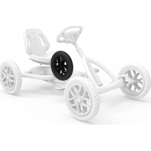 Колесо 10-спицевое чёрное 12.5x2.25-8 slick, traction