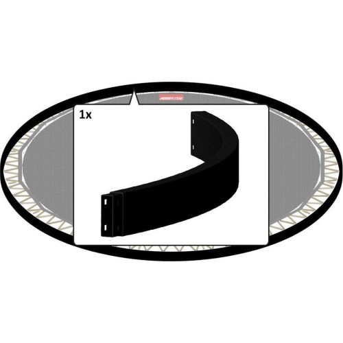 Rāmja caurule Flatground (augšējā) 380 (12,5 pēdas)