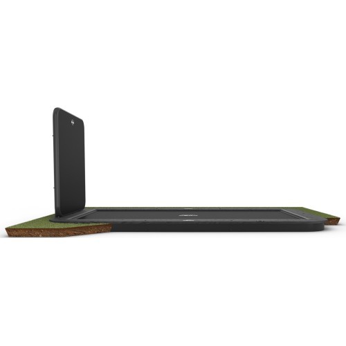 Встраиваемый батут BERG Sports Ultim Elite FlatGround 500, серый + AeroWall