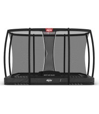 BERG Ultim Champion InGround 330 Grey + drošības tīkls Deluxe