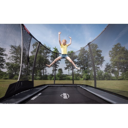 BERG Ultim Champion InGround 330 Grey + Safety Net Deluxe