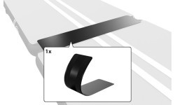 AirTrack savienotājs 140 cm platumam