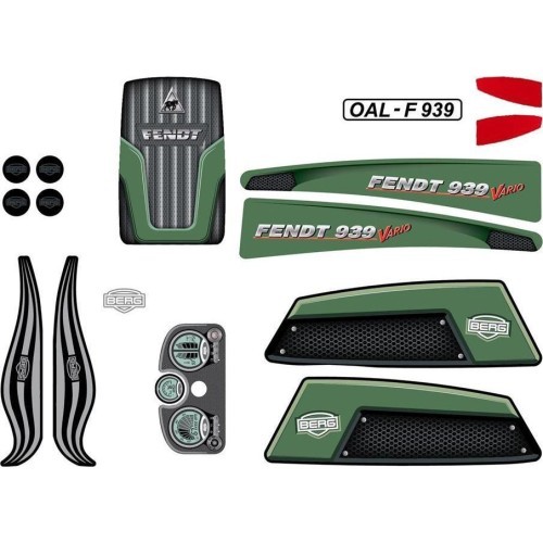 Комплект наклеек для рамы XL Fendt
