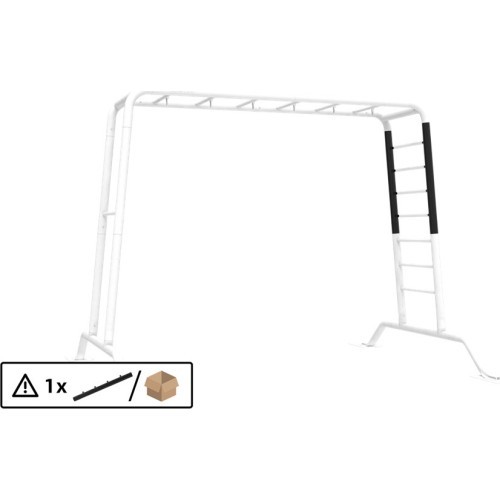PlayBase rāmja kāpņu augšdaļa, metināma, tēviņš-mātīte