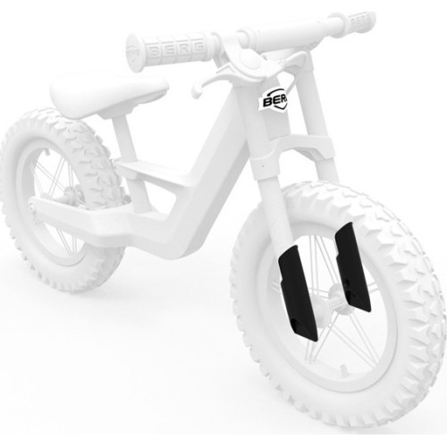 BERG Biky - logotips un uzmavas Cross White