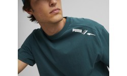 Puma Rad/Cal Tee мужская футболка Varsity Green 849777 24