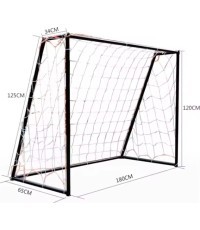 Portable soccer goal FITKER 180x120x65cm