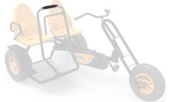 XL rāmis – aizsargputas Sidecar Duo Chopper