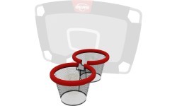 TwinHoop aizsargtīkls ar sarkanu uzmavu