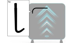 AeroWall rāmja caurule liekta L 2x2