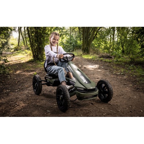 Bērnu kartings Jeep® Rally Cherokee, zaļš