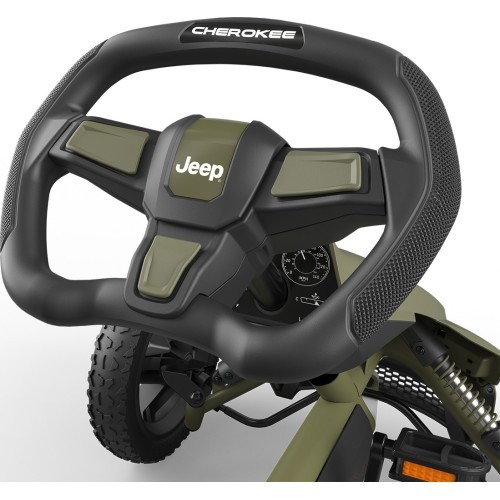 Детский картинг Jeep® Rally Cherokee, зелёный