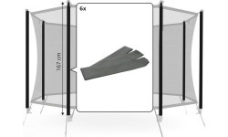 Aizsargtīkla uzmavas Comfort 200 (167 cm) (6 gab.)