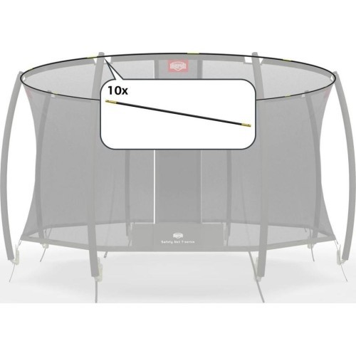 Drošības tīkla T-series statīva caurules 330 (11 ft)