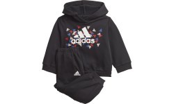 Adidas I Bos Gra Jog Kids' Tracksuit Black GT9502