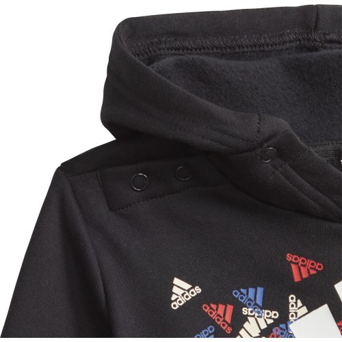 Adidas I Bos Gra Jog bērnu sporta tērps, melns, GT9502