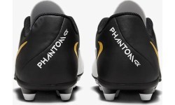 Nike Phantom GX 2 Club FG/MG vīriešu futbola apavi, melni balti FJ2557 100