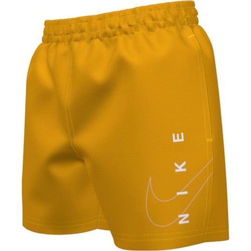 Плавательные шорты Nike для подростков Nk B Split Lgo 4'' Volley Short Yellow NESSC781 818