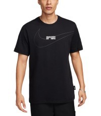 Nike мужская футболка NSW Tee 6Mo Swoosh Black FQ3785 010