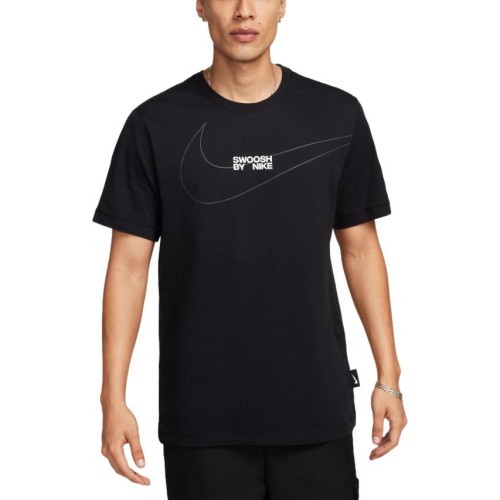 Nike vīriešu T-krekls NSW Tee 6Mo Swoosh Black FQ3785 010