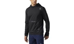 Reebok Hexawarm Pullover Hoodie džemperis, melns, BR9625