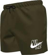 Мужские плавательные шорты Nike Logo Solid 5" хаки NESSA566 240