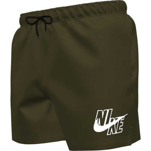 Nike Maudymosi Šortai Vyrams Logo Solid 5""In Short Khaki NESSA566 240