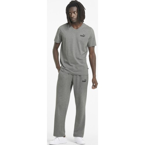 Puma Ess Logo Pants Tr Men's Sports Trousers Grey 586720 03