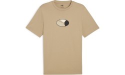 Puma vīriešu T-krekls Graphics Execution Tee Beige 680183 83